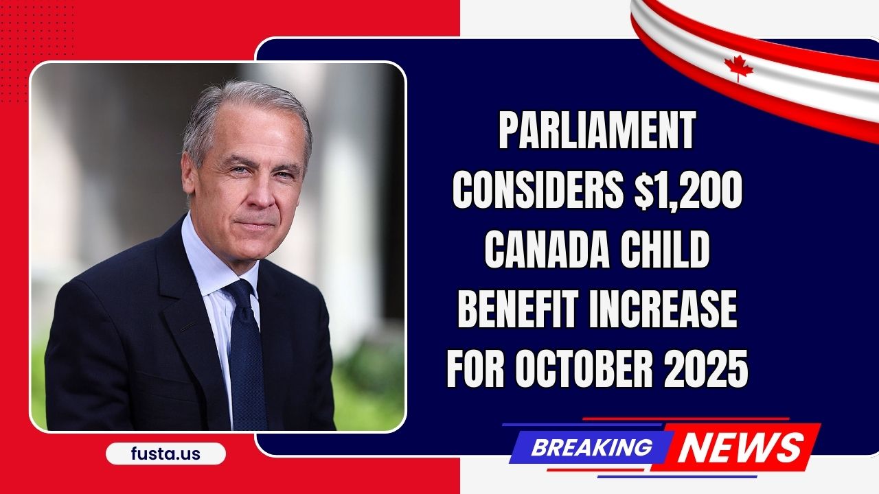 Parliament Considers $1,200 Canada Child Benefit Increase For October 2025 – Full Breakdown